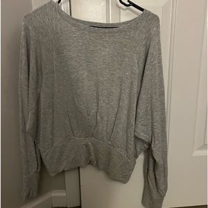 Express grey crewneck// size small